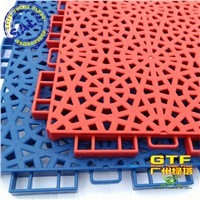 Colorful Sports Interlocking Tiles for playground