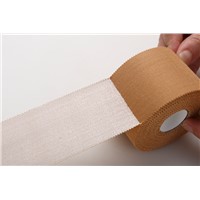 rayon cotton material strong adhesive sport tape rigid strapping tape muscle support tape