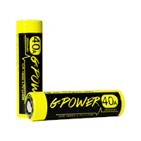 Top selling Gpower 18650 high drain battery 2600mAh 40A