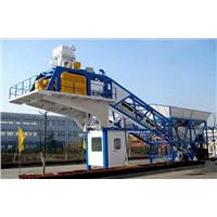 YHZS35 Cement Tower Mixing Plant