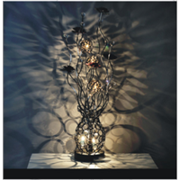 Luxury decor crystal table lamp