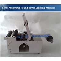 Semi-Automatic Round Bottle Labeler Machine MT-50