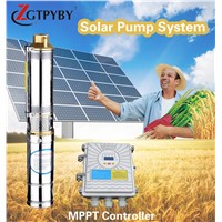 Solar Water Well Powered Submersible Deep Well Solar Pump for Lusaka Zambia