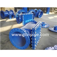 Ductile Iron Pipe Fittings, Double Flanged Hatch-Boxes.