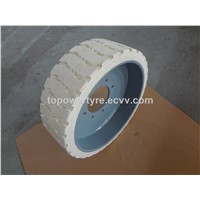 Construction Machinery Tyre 22x7x17 3/4,Non Marking Tire&rim 22x7x17 3/4,Genie Lift Wheel