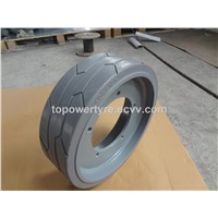 JLG 2915013 Non-Marking Tire &amp;amp; Wheel Assembly 406x125,Used for JLG 2030ES 2630ES 2646ES 3246ES