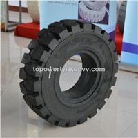 6.50-10 Solid Forklift Tyre Resilient Solid Tire Chinese Manufacturer