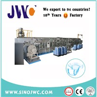 High Capacity Baby Diaper Making Production Line Machine Factory Supplied