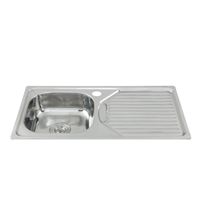 China Factory Suppy Bengal  Single Bowl Stainless Steel Kitchen Sink WY-86435