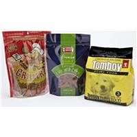 stand up dog food packaging bag/stand up pouch for pet food package/doypack bag with zipper