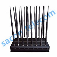 SA-014B Professional 14-Band 315-433-868MHz Jammer UHF-VHF GPS Jammer all in one kit, OEM/ODM