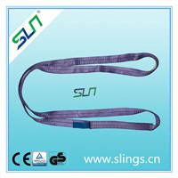 1t*8m polyester endless webbing sling safety factor 5:1