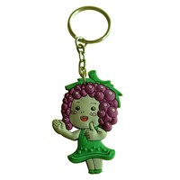 PVC Girl Key Chain