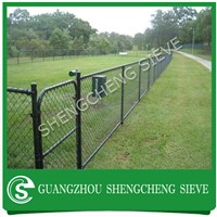 Hot dipped galvanized PVC coated used chain link fence for sale