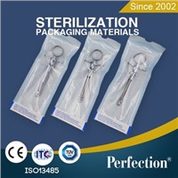 dental self seal sterilization bag pouch heat sealing flat reel