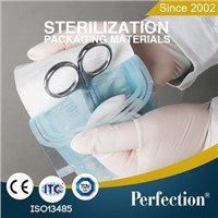 Medical device steam self sealing sterilization pouches