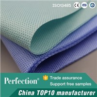 impermeable SMMS wrapping sheet paper non woven fabric roll Sterile sheets