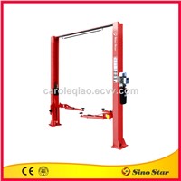 Clear floor two post lift(Single side manual lock release)SS-CLB-40