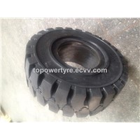 27*10-12 Solid Tire for Forklift Truck, Click on and Standard Type Solid Tyre