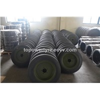 China Factory Supply Cannon Foam Solid Tire 650-20 6.50-20