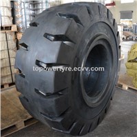 Construction Solid Tire,Earthmover Solid Tire, Solid Resilient Tyre 17.5/20.5/23.5/26.5-25
