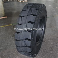 Resilient Solid Tire Used for Mitsubishi, Clark, Tcm, Crown, Yale, Hyster, Hyundai