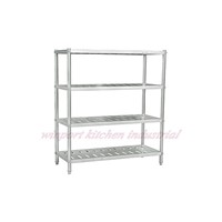 Commercial Kitchen Stainless Steel Shelf / Rack