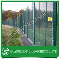 Anti-rust high security welded wire mesh steel commercial fencing