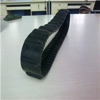 Rubber Track 60*15*69 with Driving and Supporting Wheel