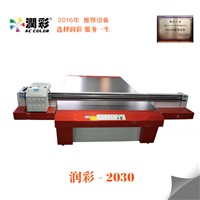 Wide Format 2000x3000mm Toshiba Background Wall Glass UV Flatbed Printer