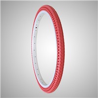 20*1-3/8 Inch Air Free Solid Colorful Tire for Bicycle