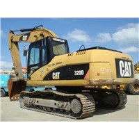 Used Crawler Excavator CAT 320D Second-Hand Caterpillar Digger