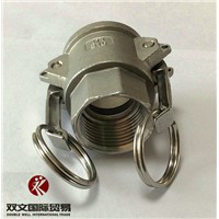 High Quality MIL-C-27487 Stainless Steel 316 Camlock Quick Coupling for Industry type B
