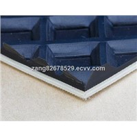 Lianshun PVC Black Checker Conveyor Belt For Sander(34SG9)