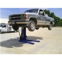 BTC-SI2500 movable single post hydraulic lift car lift with 2500 kg lifting capacity