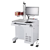10w Desktop Fiber Laser Marking Machine Equipment for Engraving Metal & Some Non-Metallic Material