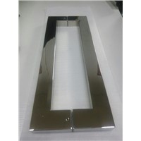 Square Pull Handle Stainless steel polished