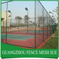 50*50mm diamond wire netting school Stadium chain link fence