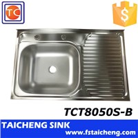 800x500x150mm Inox 201 Used Kitchen Sinks For Sale