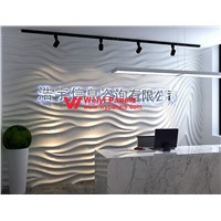 3D Wave Wall Panels-3D Wall Panels Background Wall WY-366