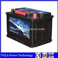 Top Selling Good Design DIN74 MF Lead Acid Car Battery For Car Starting