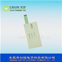 membrane button switch circuit with 3M adhesive