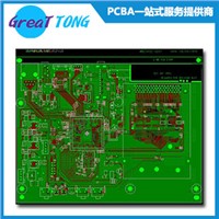 2-Layer Set Top Box PCB Layout Printed Circuit Board