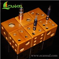 Ecannal Cubic Artistic vaporizer ecig wooden display stand