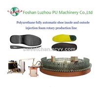 Automatic PU Shoe Soles Injection Machine with Robotic Inject Head