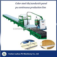Polyurethane Activity Sheet Making Machine, PU Insulation Panel Production Machinery, Roof Panel Making Machine