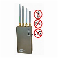 5-Band Portable Cell Phone & GPS Jammer