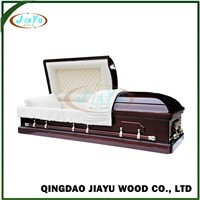 Best Quality Chinese Funeral Coffin, Wood Casket
