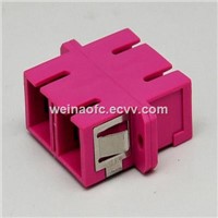 Fiber Optic Adapters Adaptors Couplers SC-SC Duplex Om4 Plastic Hoursing