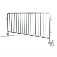 Hot-Dipped Crowd Control Barriers with Customize Feet